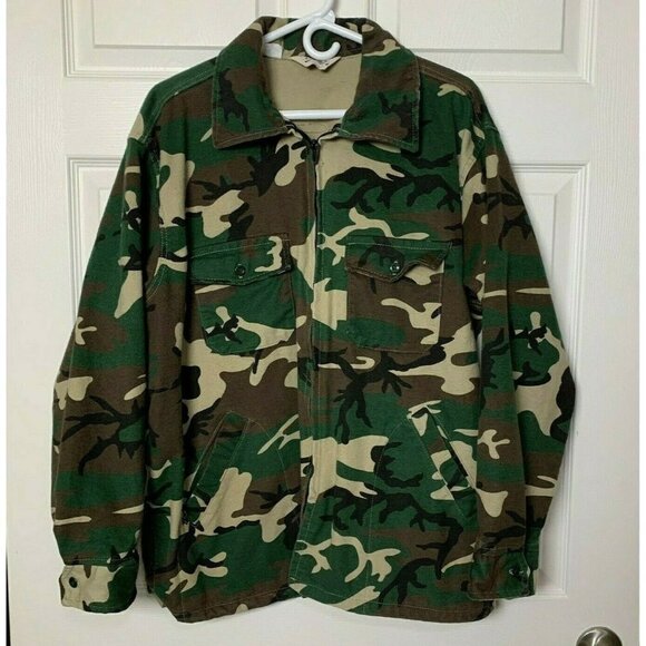 Cabela’s Jacket Men’s XL Camouflage Lightweight Sydney Nebraska Hunting VTG - Picture 1 of 8
